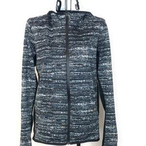 Nike Women's Size Small Therma Dri-FIT Training Hoodie Zip Up Gray Jacket